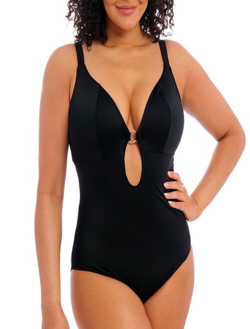 Maillot 1 pièce grande taille sans armatures Plain Sailing - Kiabi