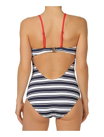 Maillot 1 pièce Navy stripes