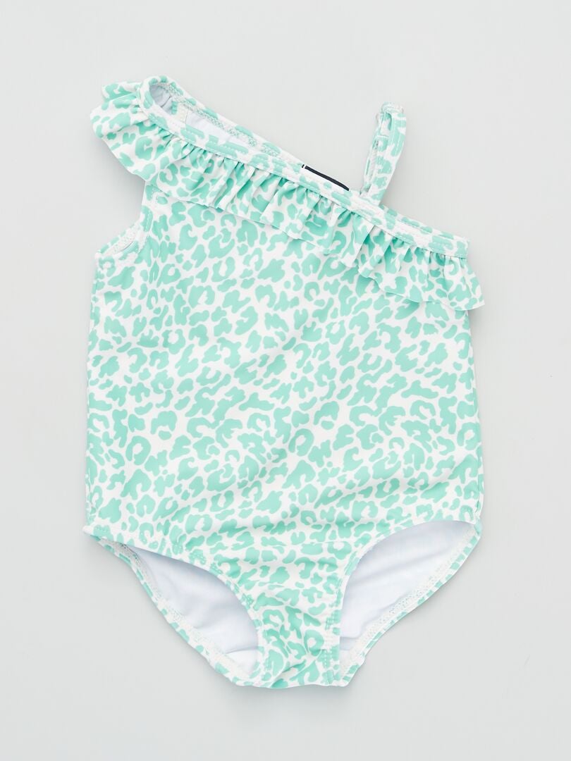 Maillot 1 pièce Vert - Kiabi