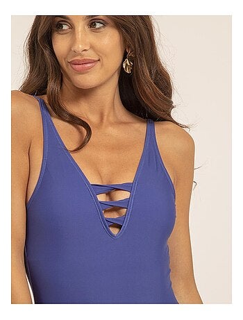 Maillot 1 pièces découpes GISELLE