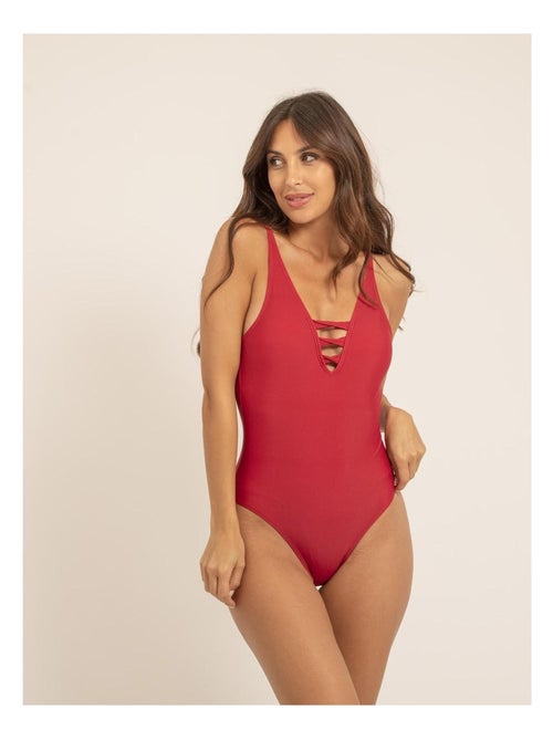 Maillot 1 pièces découpes GISELLE - Kiabi