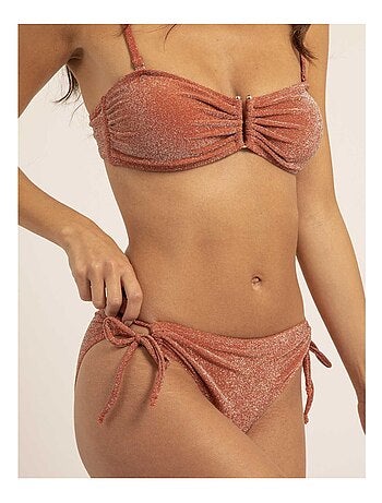 Maillot 2 pièces brillant graciella