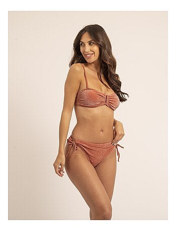 Maillot 2 pièces brillant graciella