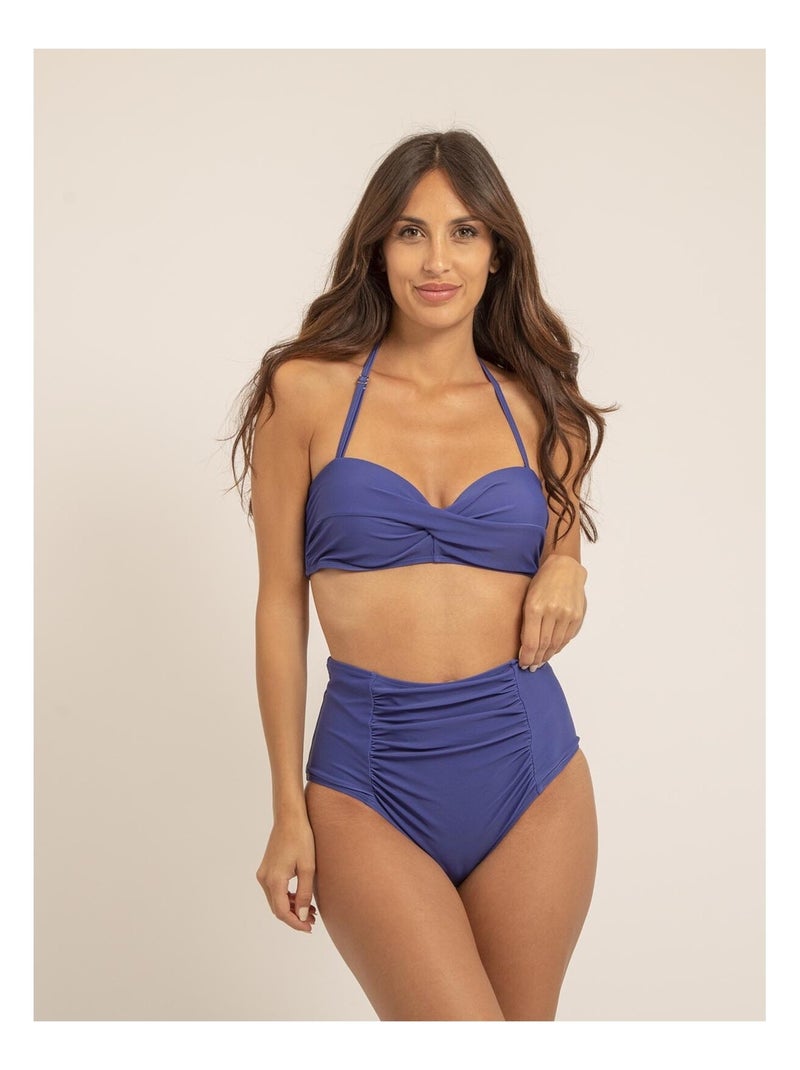 Maillot 2 pièces GLORIA Bleu roi - Kiabi