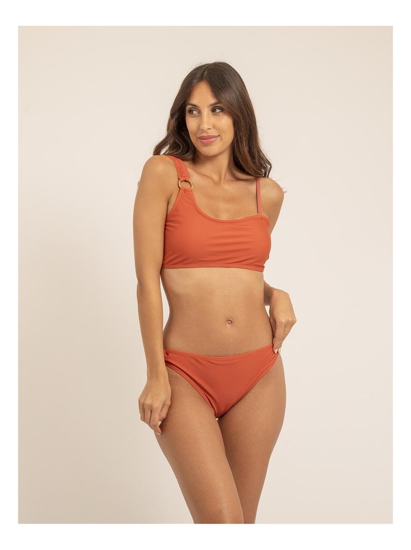 Maillot 2 pièces GRETA Rouge brique - Kiabi
