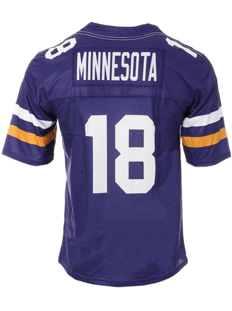 Maillot Americain Homme Sport Zone Minnesota Violet - Kiabi