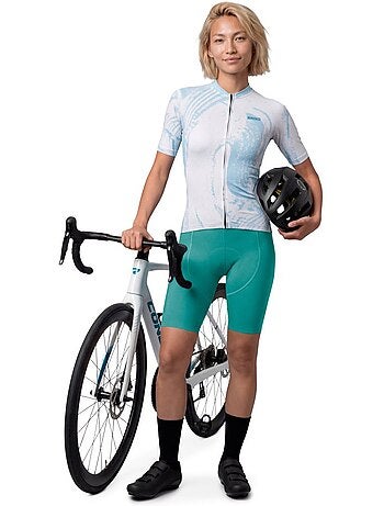 Maillot biodégradable femme cyclisme femme bio-w nrc