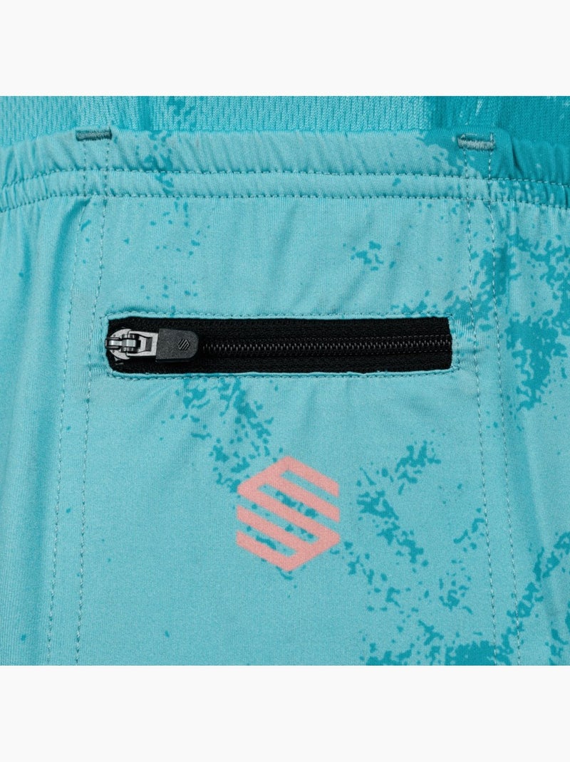 Maillot biodégradable femme cyclisme femme bio-w nrc Bleu - Kiabi