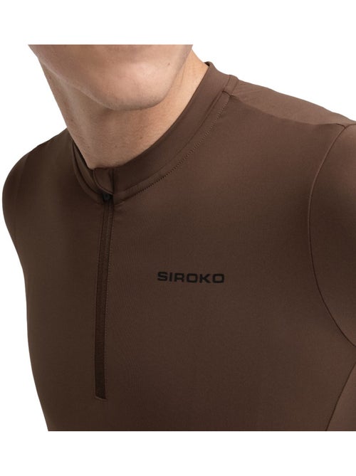 Maillot cyclisme gravel demi-zip homme cyclisme homme gm5 terraquest - Kiabi