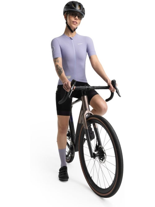 Maillot cyclisme gravel manches courtes femme cyclisme femme gm2 andina - Kiabi Maillot cyclisme gravel manches courtes femme cyclisme femme gm2 andina - Kiabi
