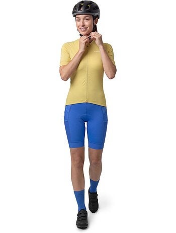 Maillot cyclisme gravel manches courtes femme cyclisme femme gm2-w golden pedals