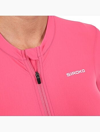 Maillot cyclisme gravel manches courtes femme cyclisme femme gm2-w golden pedals