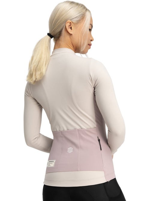Maillot cyclisme gravel manches longues femme cyclisme femme gm3 camino - Kiabi