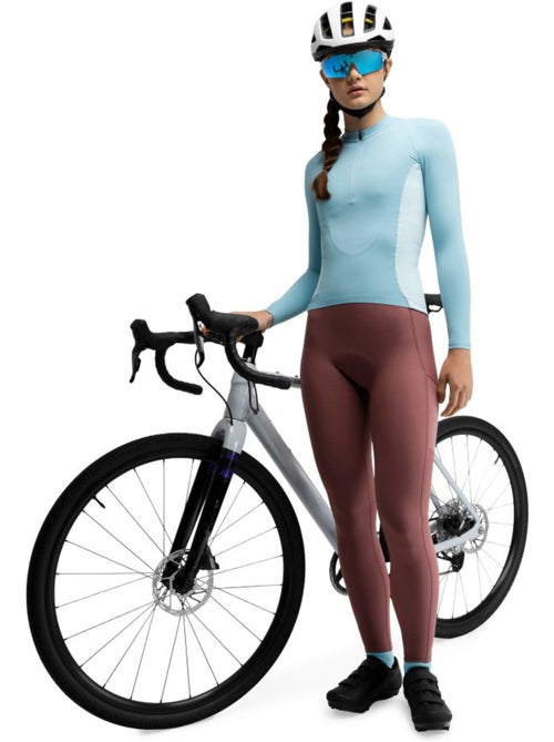 Maillot cyclisme gravel manches longues femme cyclisme femme gm3-w bordala - Kiabi Maillot cyclisme gravel manches longues femme cyclisme femme gm3-w bordala - Kiabi