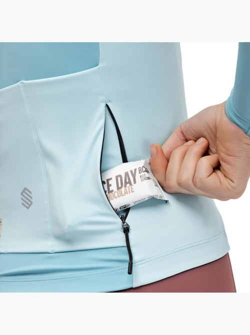 Maillot cyclisme gravel manches longues femme cyclisme femme gm3-w bordala - Kiabi Maillot cyclisme gravel manches longues femme cyclisme femme gm3-w bordala - Kiabi