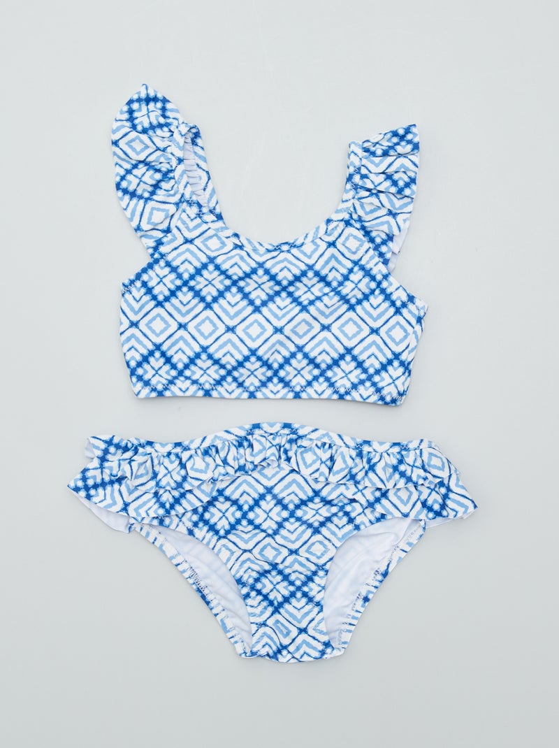 Maillot de bain - 2 pièces Bleu - Kiabi