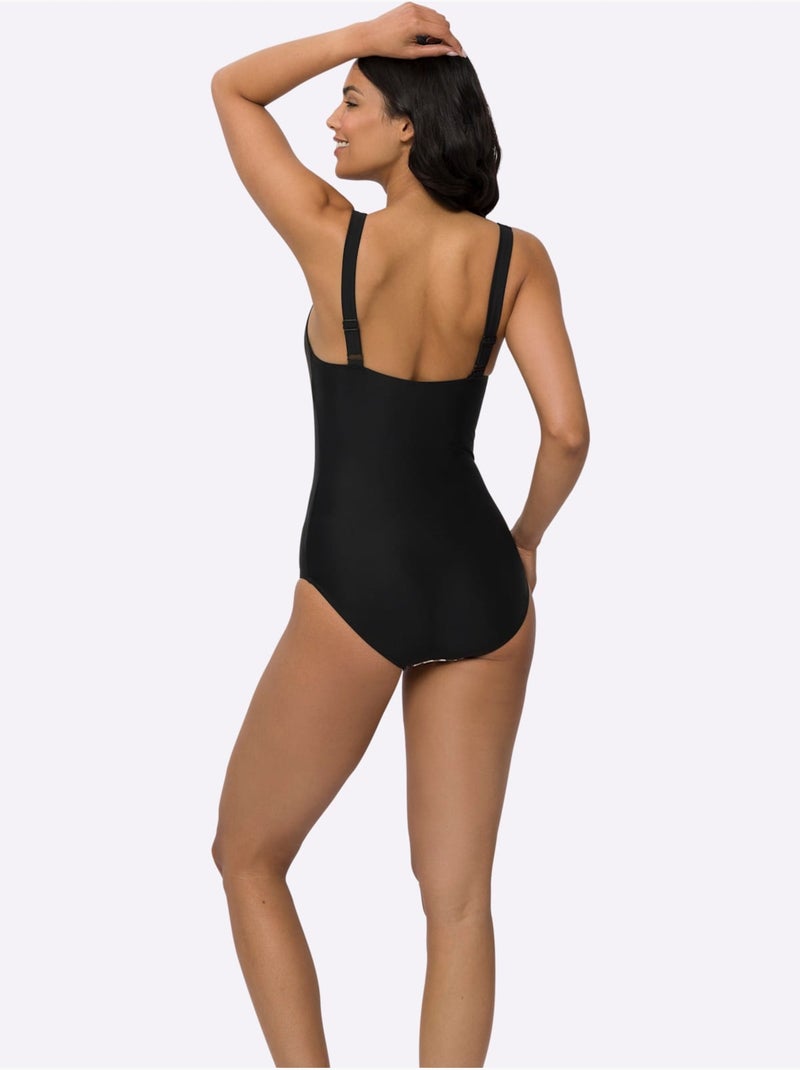 Maillot De Bain - Moda Vilona - Bonnet B Noir - Kiabi