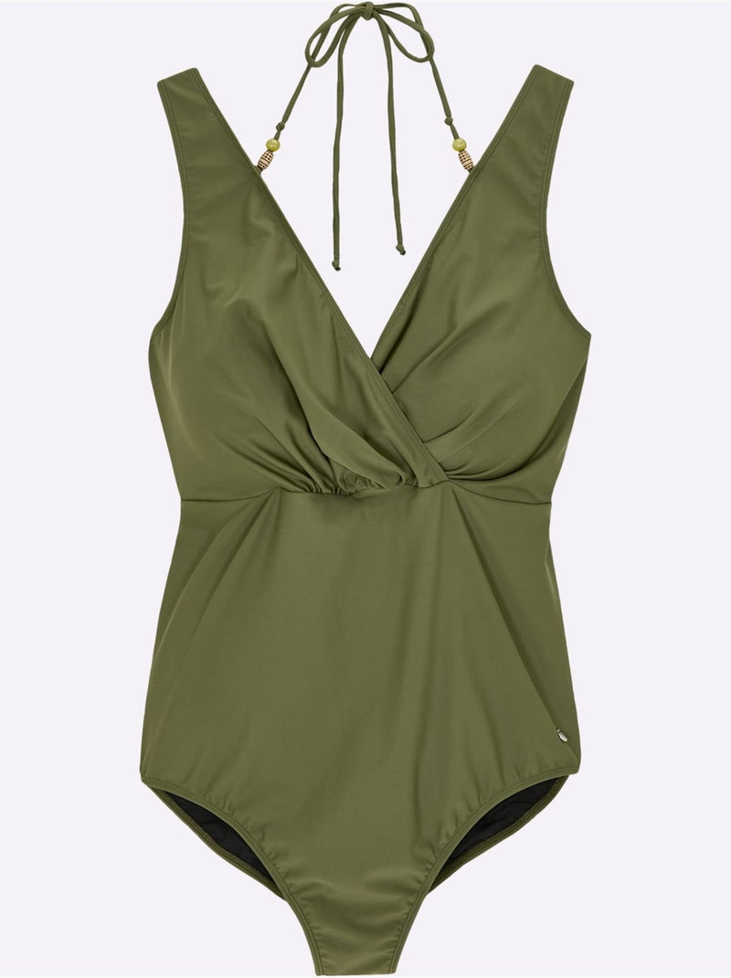 Maillot De Bain - Sheego - Bonnet B Vert olive - Kiabi