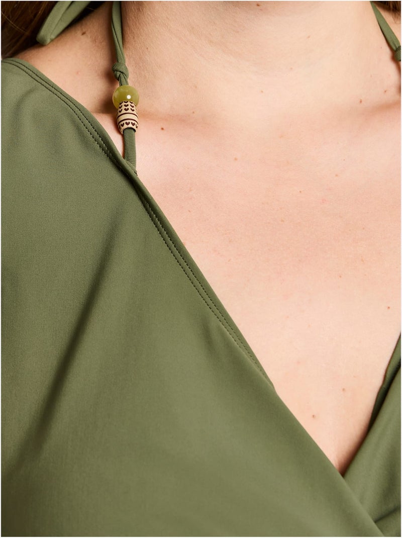 Maillot De Bain - Sheego - Bonnet B Vert olive - Kiabi