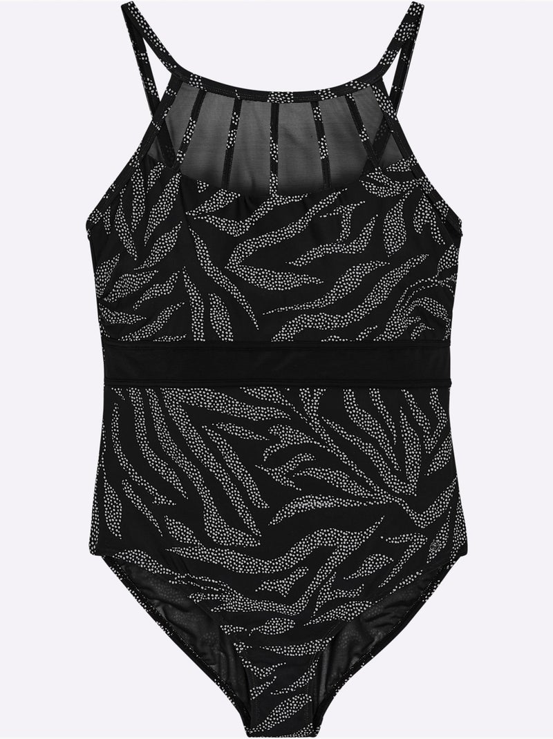 Maillot De Bain - Sheego - Bonnet D Noir Blanc - Kiabi