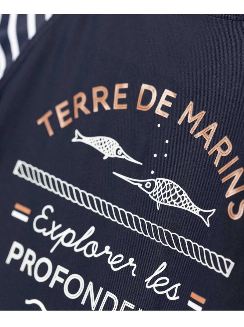 Maillot de bain - Terre de Marins Bleu - Kiabi