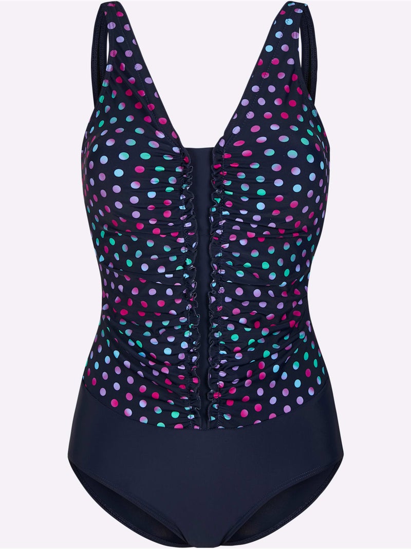Maillot De Bain - Witt - Bonnet B Bleu Rouge - Kiabi