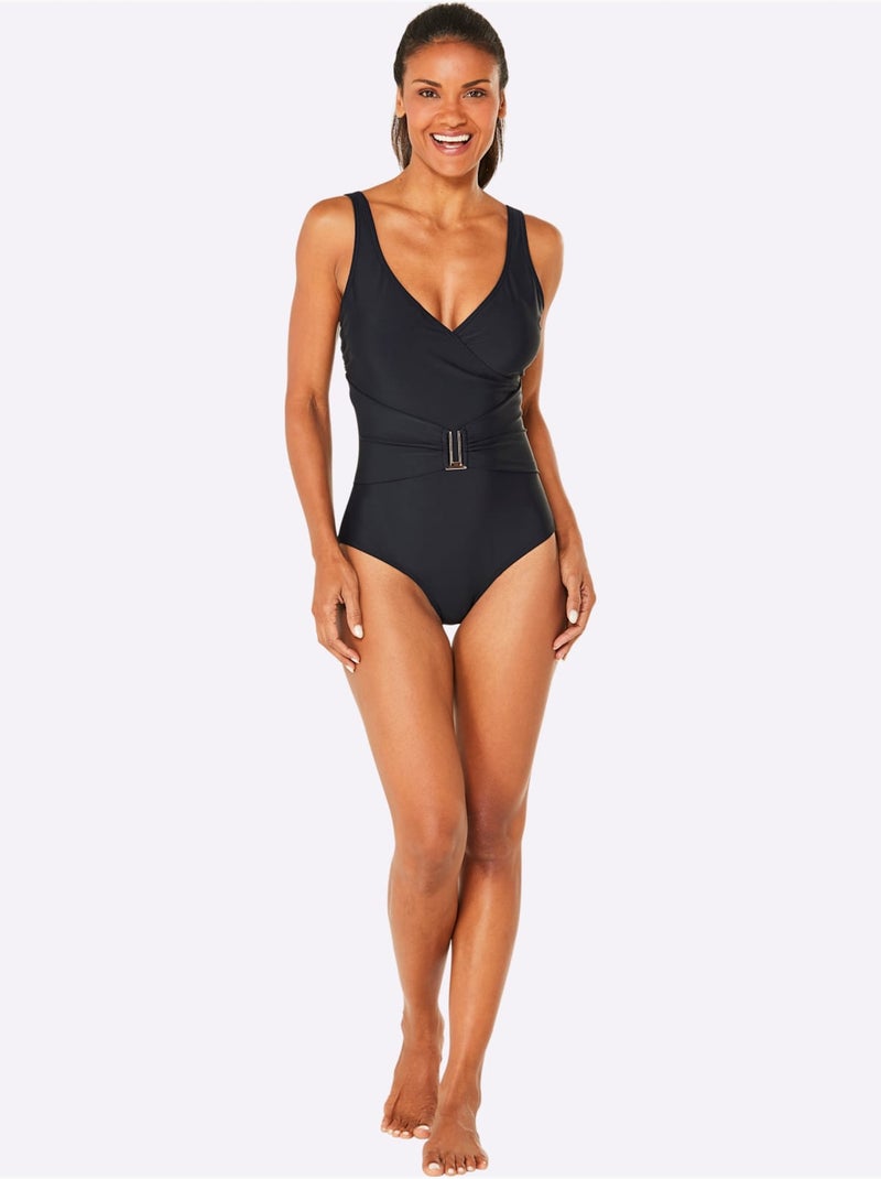 Maillot De Bain - Witt - Bonnet B Noir - Kiabi