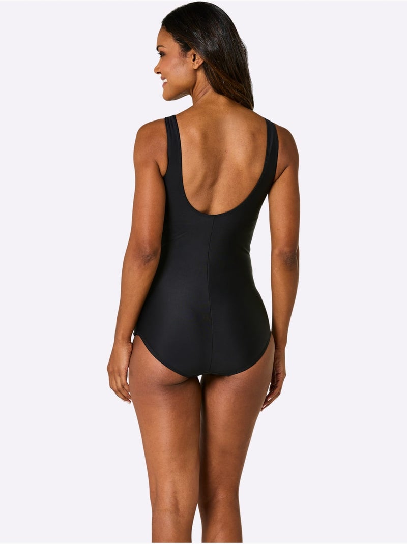 Maillot De Bain - Witt - Bonnet C Noir Blanc - Kiabi