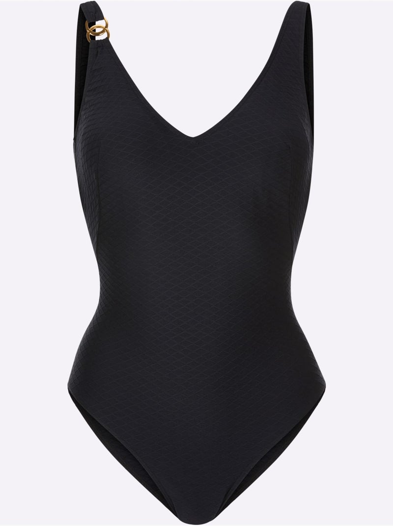 Maillot De Bain - Witt - Bonnet C Noir - Kiabi