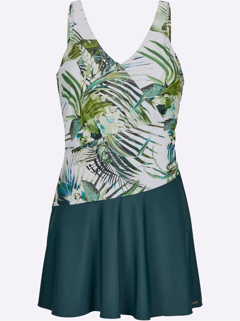 Maillot De Bain - Witt - Bonnet D Blanc Bleu - Kiabi