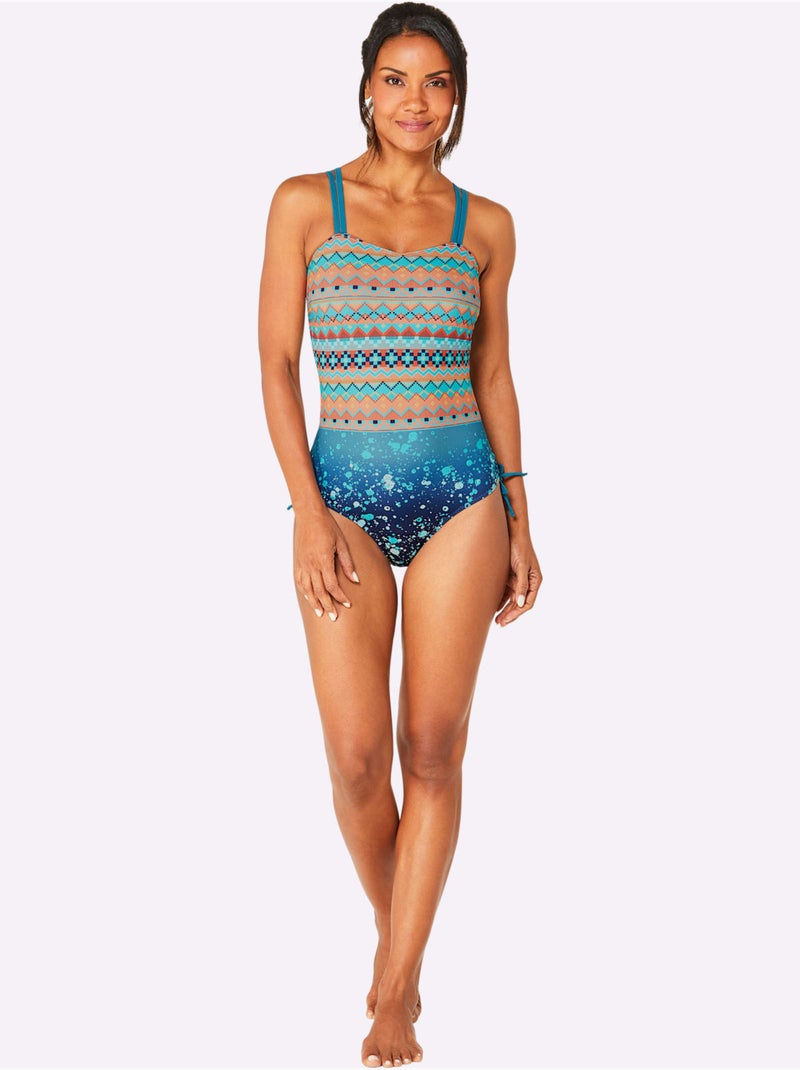 Maillot de bain - witt - bonnet d Bleu Orange - Kiabi