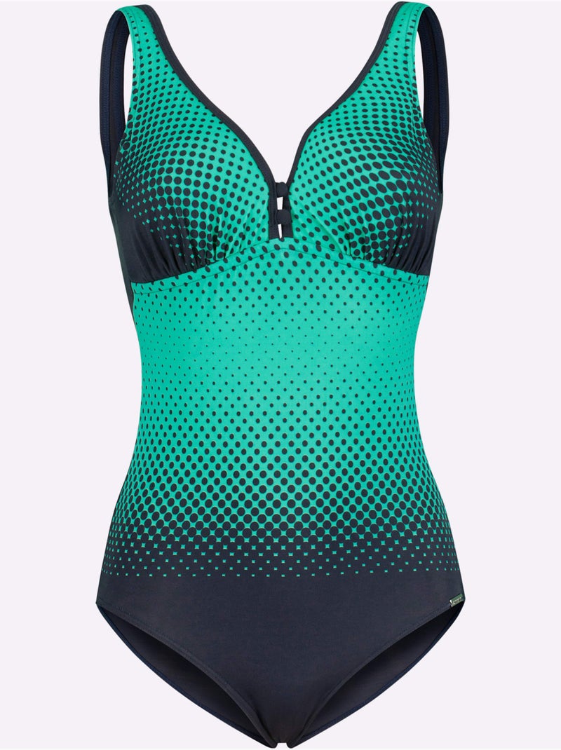 Maillot De Bain - Witt - Bonnet D Bleu Vert - Kiabi