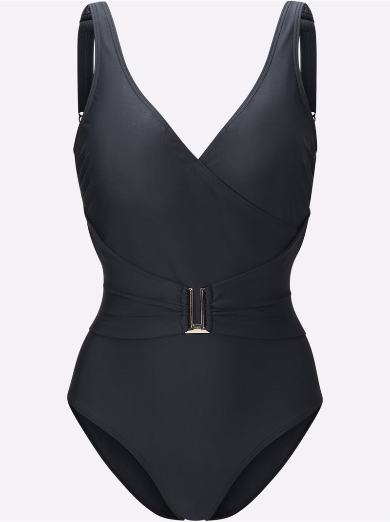 Maillot De Bain - Witt - Bonnet E Noir - Kiabi