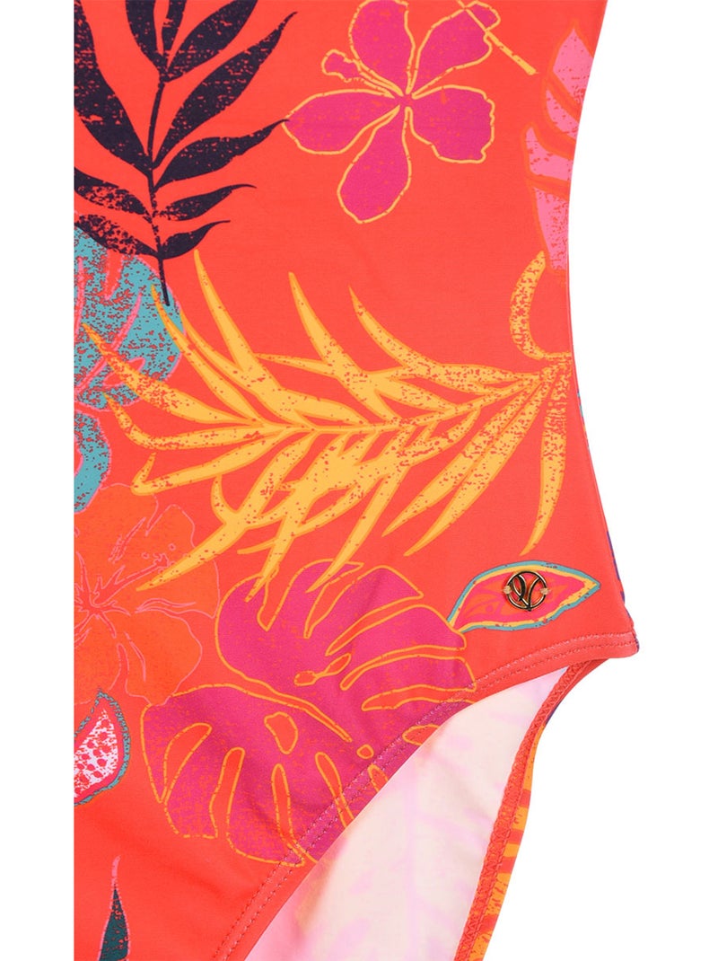 Maillot de bain 1 Piece -   - Longboard Corail - Kiabi