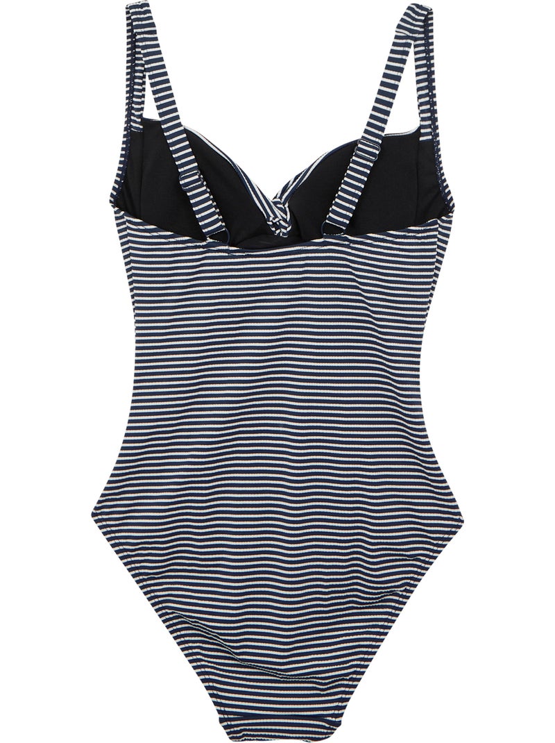 Maillot de bain 1 pièce - regatta Bleu Bleu marine Blanc - Kiabi