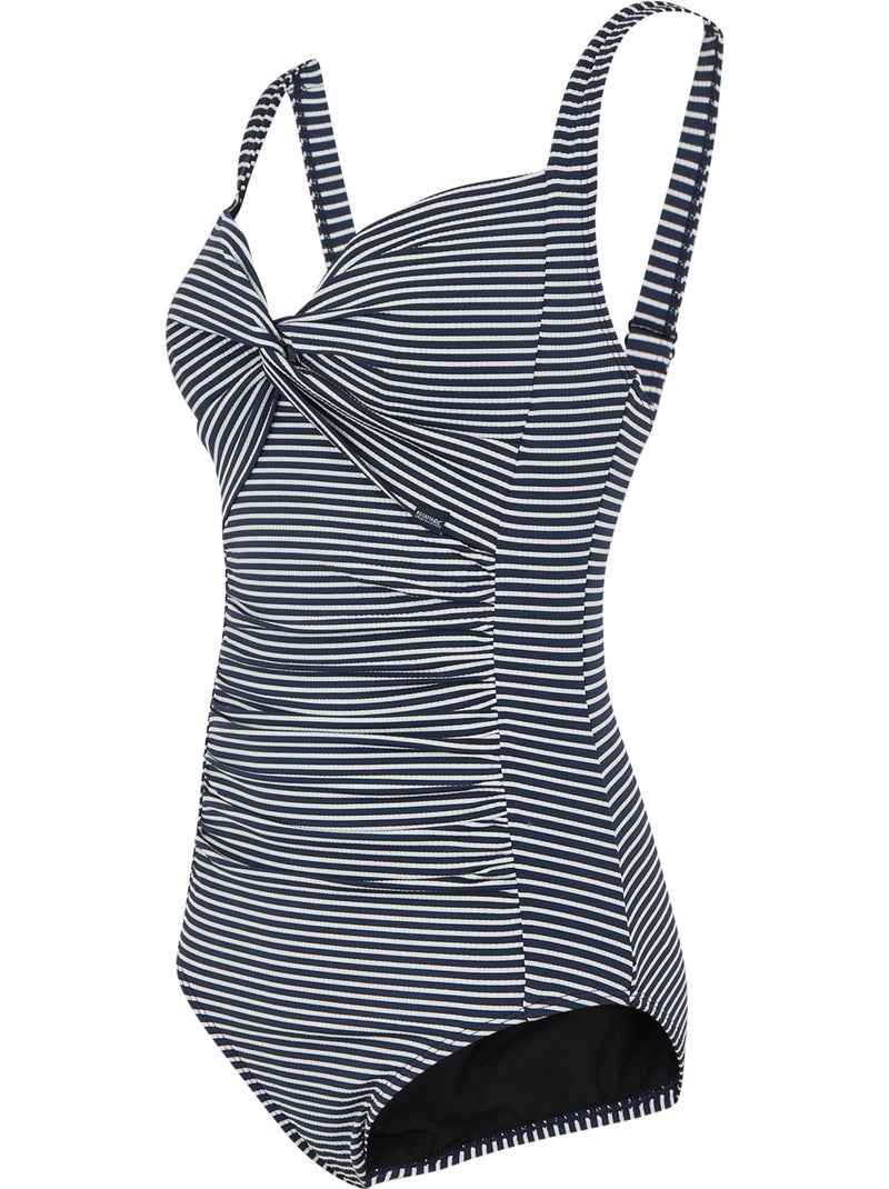 Maillot de bain 1 pièce - regatta Bleu Bleu marine Blanc - Kiabi