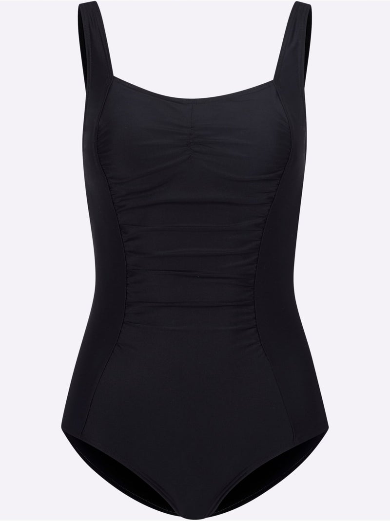 Maillot De Bain 1 pièce - Taille Standard - Moda Vilona Noir - Kiabi