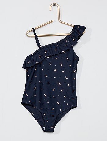 Maillot de bain 1 pièce à volant