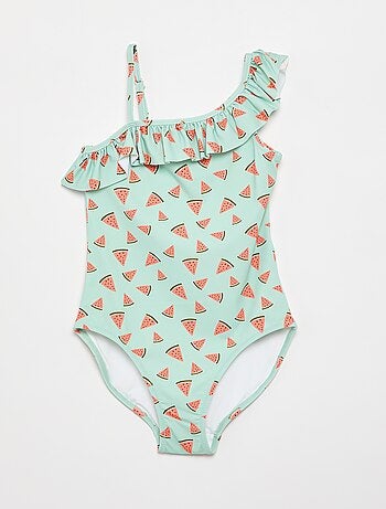 Maillot de bain 1 pièce à volants