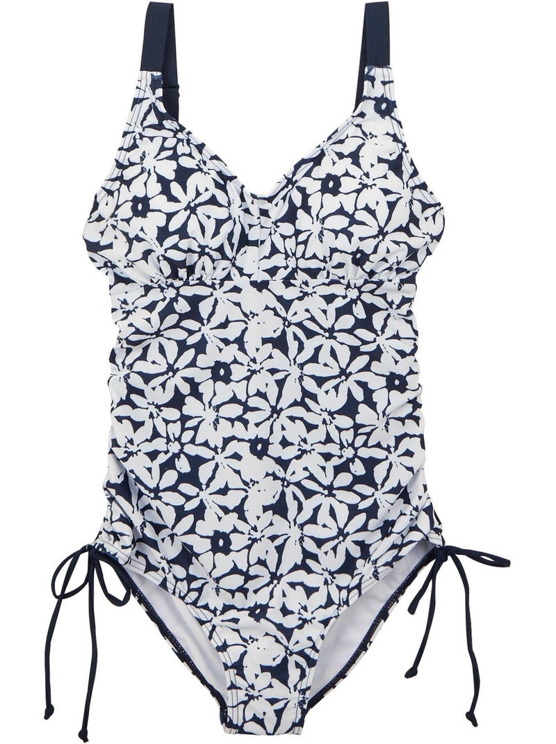 Maillot de bain 1 pièce alinae - regatta Bleu Bleu marine Blanc - Kiabi