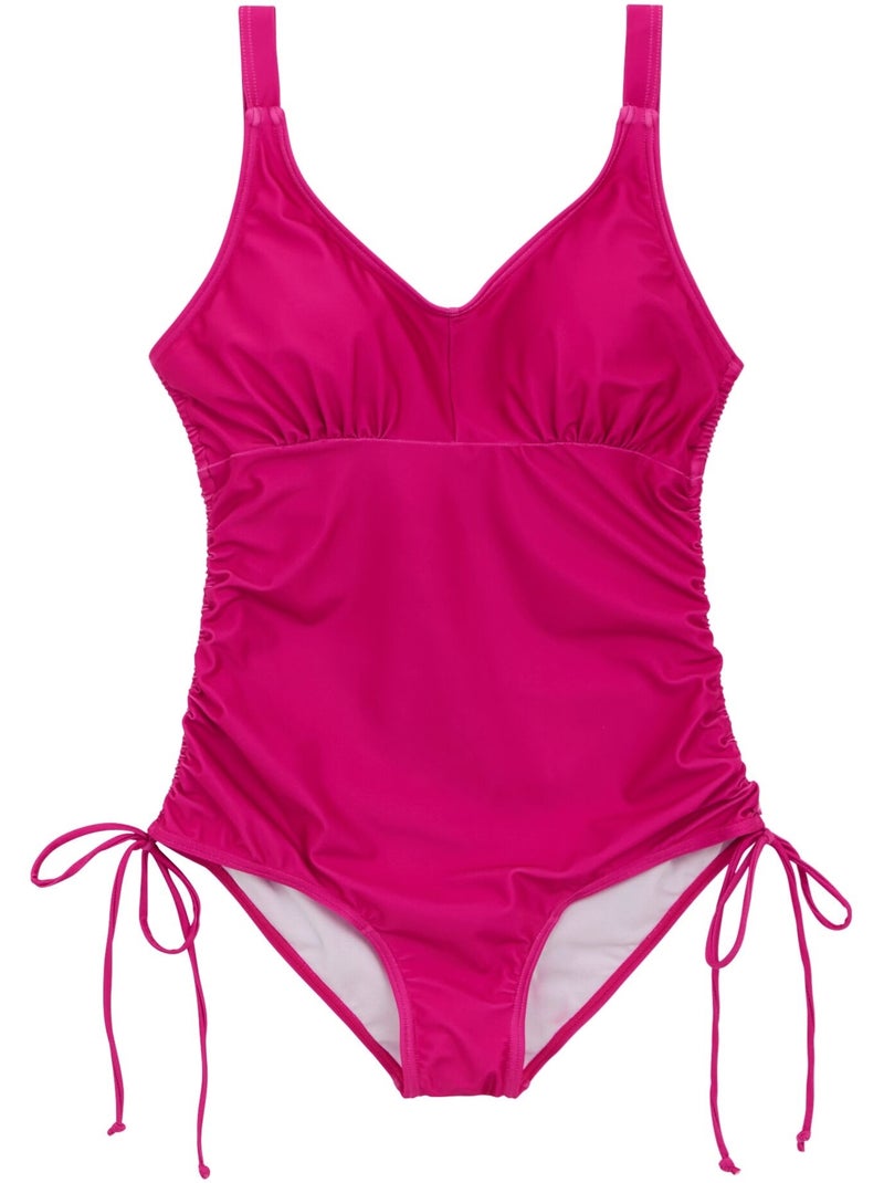 Maillot de bain 1 pièce alinae - regatta Rose foncé - Kiabi