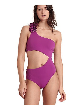 Maillot de bain 1 pièce asymétrique préformé Beach Style