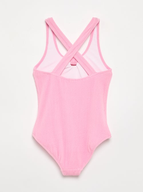 Maillot de bain 1 pièce avec nœud - Kiabi