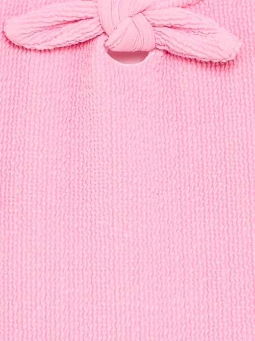 Maillot de bain 1 pièce avec nœud - Kiabi