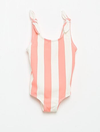 Maillot de bain 1 pièce avec nœuds aux épaules