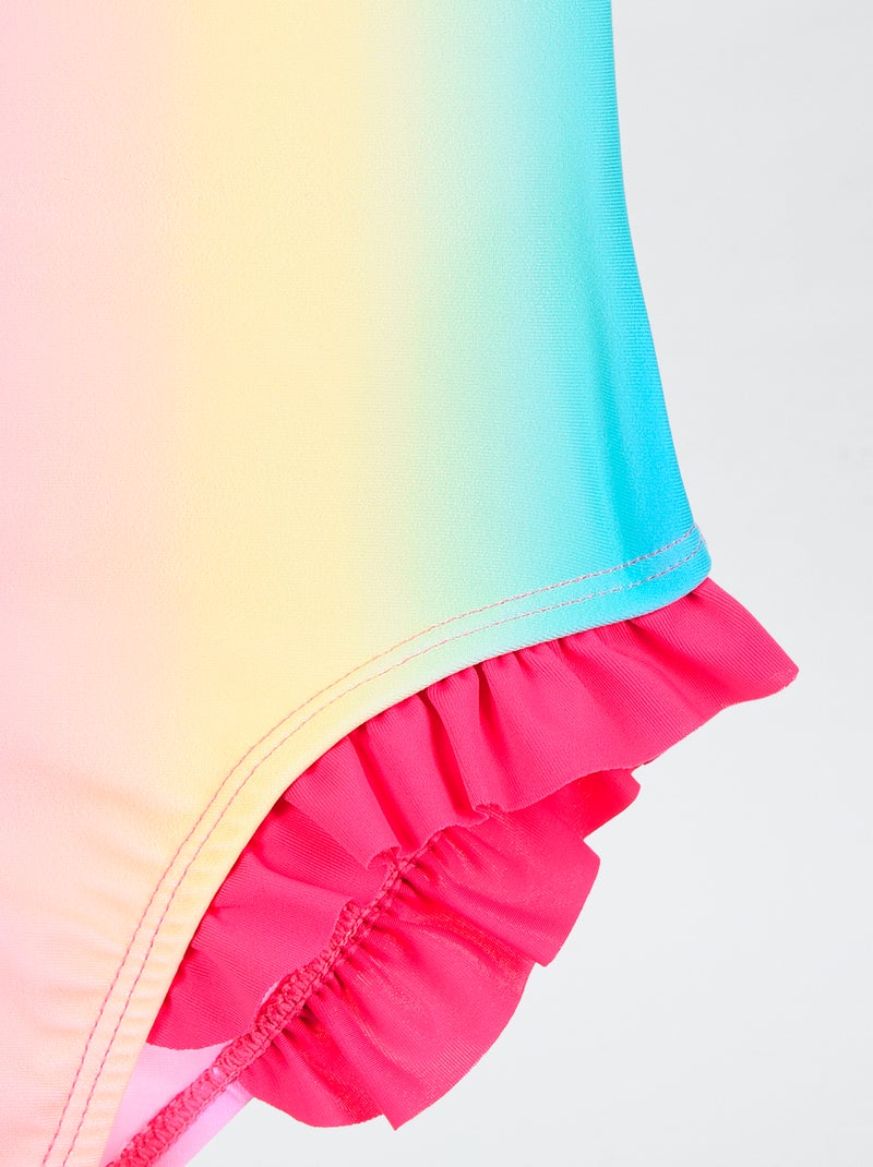 Maillot de bain 1 pièce 'Barbie' Rose - Kiabi