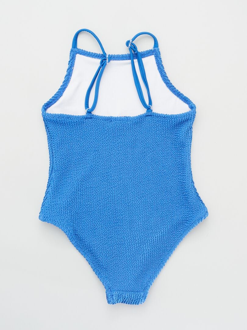 Maillot de bain 1 pièce Bleu - Kiabi