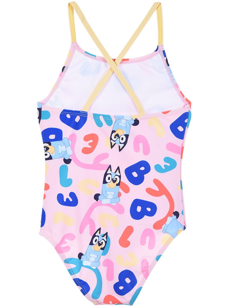 Maillot de Bain 1 Pièce Bluey   | Licence Officielle Jaune - Kiabi