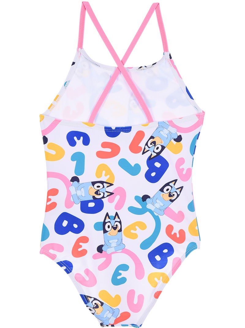Maillot de Bain 1 Pièce Bluey   | Licence Officielle Rose - Kiabi