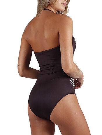 Maillot de bain 1 pièce bustier Ethnic Leaves